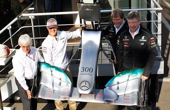 Schumacher 300th Grand Prix Schumacher-front-wing