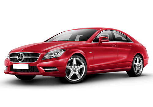 Mercedes cls zircon red #5