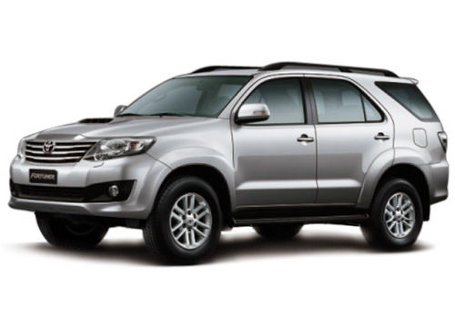 Toyota fortuner silver colour