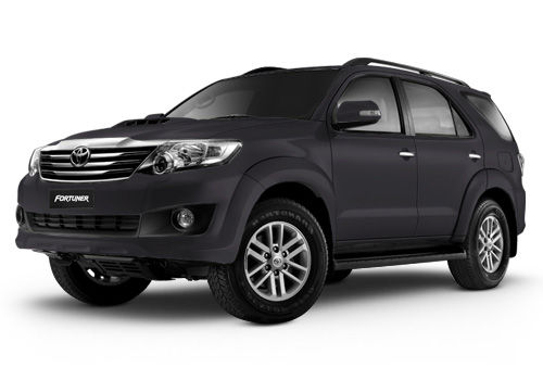 Toyota fortuner colors in india