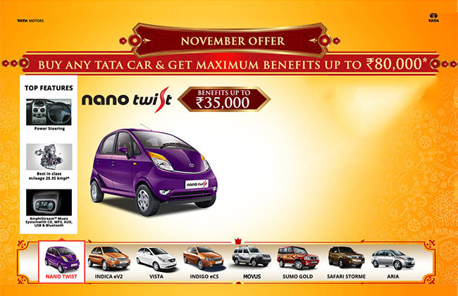 Tata Motors Lucrative November Offer