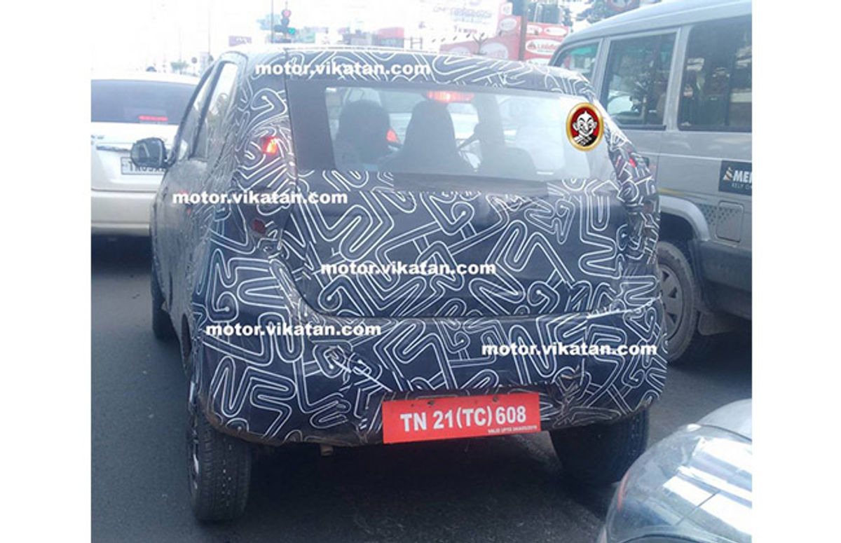 Datsun Redi-Go Test Mule