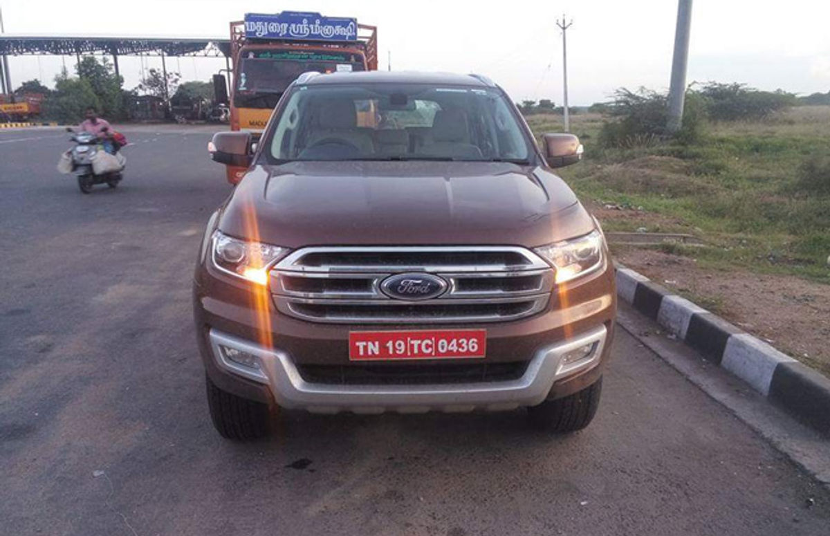 Ford Endeavour Front Ford Endeavour Front