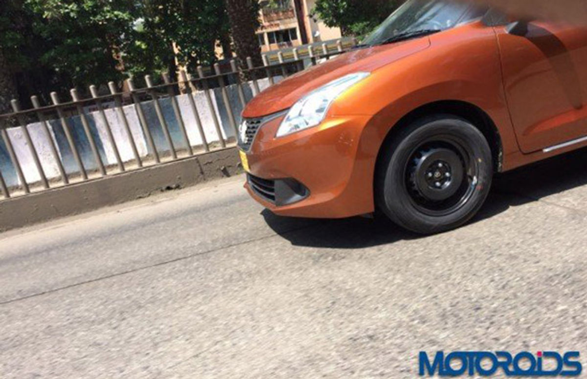 Maruti Baleno Spied