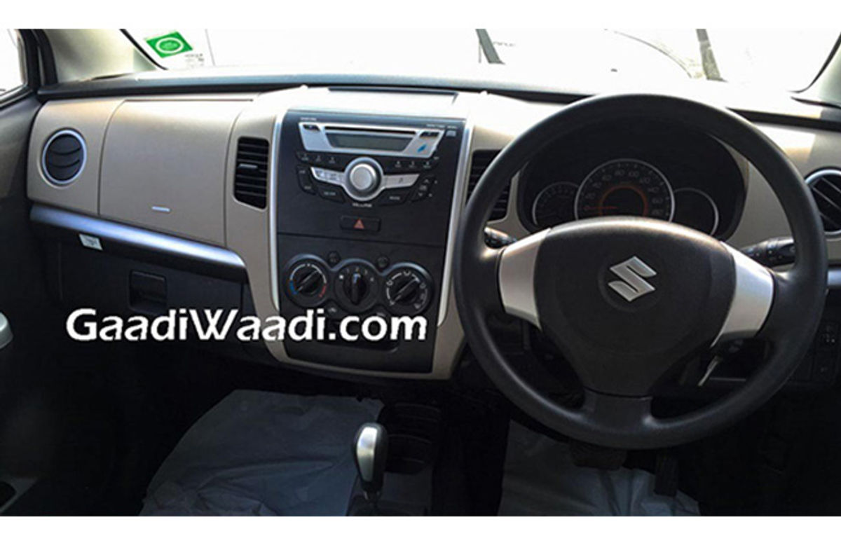 Maruti WagonR AMT interior Maruti WagonR AMT interior
