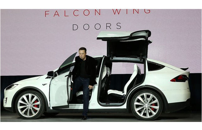Elon Musk Unveils Model X