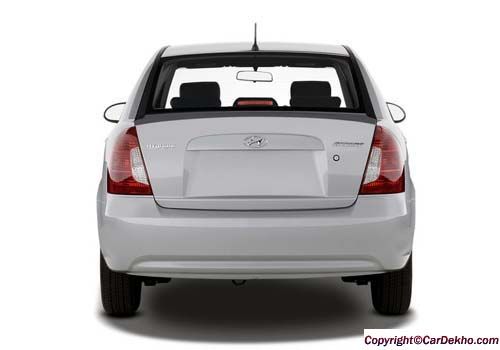 Hyundai Accent Executive LPG - Full Rear View Exterior Photo