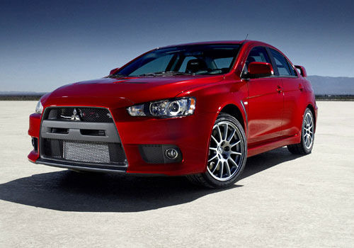 Mitsubishi Lancer Evolution X - front side view Exterior Photo