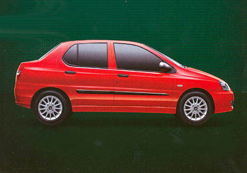 Tata Indigo CS GLS BSIII - Full Side View Exterior Photo