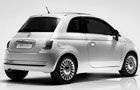 Fiat 500 Rear Angle View Picture