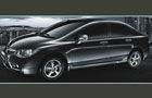 Honda Civic 1.8 V AT Elegance Rear Angle View Exterior Photo Honda Civic 1.8 V AT Elegance Rear Angle View Exterior Photo