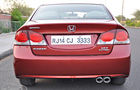 Honda Civic 1.8 V AT Elegance Full Rear View Exterior Photo Honda Civic 1.8 V AT Elegance Full Rear View Exterior Photo