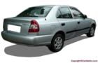 Hyundai Accent Executive LPG Cross Side View Exterior Photo Hyundai Accent Executive LPG Cross Side View Exterior Photo