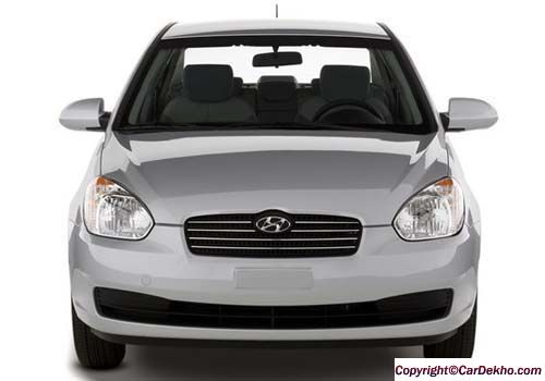 Hyundai Accent Executive Full Front View Pictures