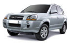 Hyundai Tucson CRDi Front Angle High View Pictures