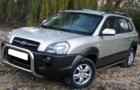 Hyundai Tucson CRDi Rear Angle View Pictures