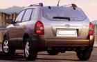 Hyundai Tucson CRDi Full Rear View Pictures