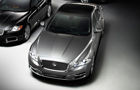 Jaguar XJ 5.0L Front Angle High View Pictures