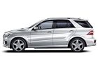 Mercedes-Benz M-Class Front Low Wide Picture