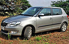 Skoda Fabia Front Angle Low View Picture