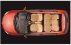 Skoda Fabia Top View Picture