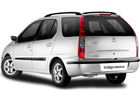 Tata Indigo Marina LX Dicor Rear Angle View Pictures