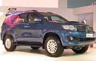 Toyota Fortuner Full Side View Picture
