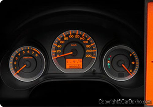 New Honda City Interior Pics. Honda City ZX TachoMeter