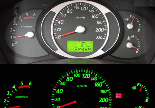 Hyundai Tucson CRDi - TachoMeter Interior Photo
