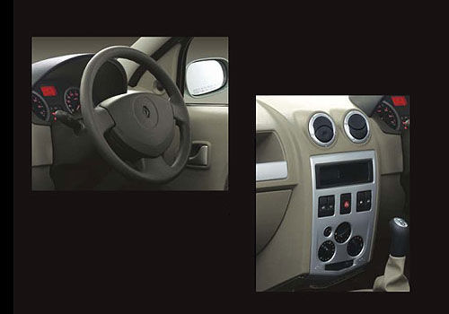 Mahindra Renault Logan - Steering Wheel Interior Photo