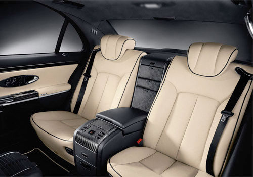 Maybach 57 S - Rear Seats Interior Photo