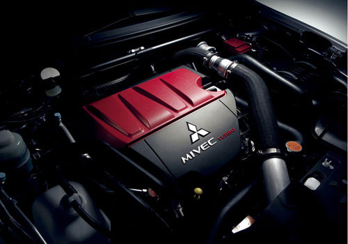 Mitsubishi Lancer Evolution X - Engine Interior Photo