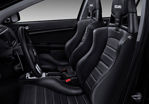 Mitsubishi Lancer Evolution X - Front Seats Interior Photo