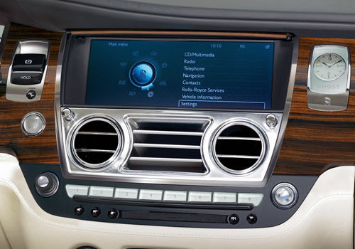Rolls-Royce Ghost - Front AC Controls Interior Photo