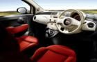 Fiat 500 Front Seats Picture