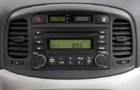 Hyundai Accent Front AC Controls Interior Photo