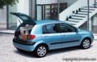 Hyundai Getz Prime 1.3 GLS trunk open closer view Interior Photo Hyundai Getz Prime 1.3 GLS trunk open closer view Interior Photo