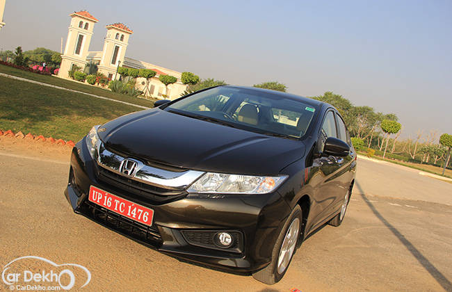 Refreshed Front end of Honda City 2014