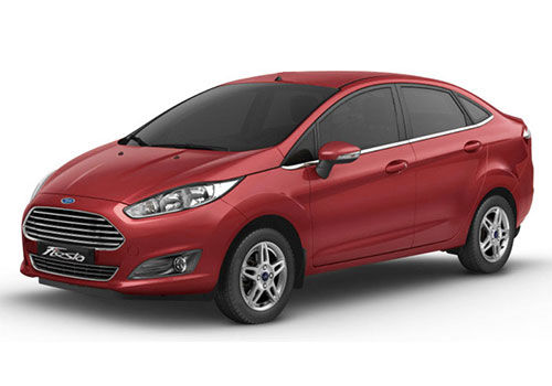 Ford fiesta paprika red color #1