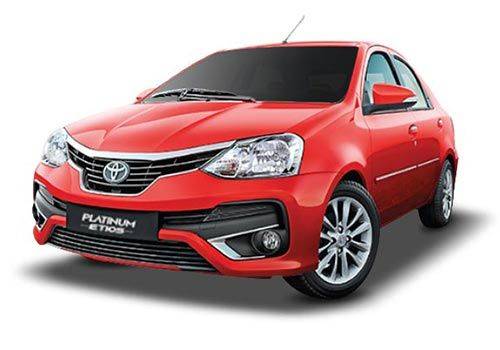 Toyota Etios Red Color Pictures | CarDekho India