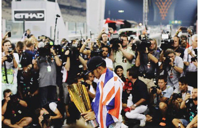 Lewis Hamilton, The New F1 World Champion