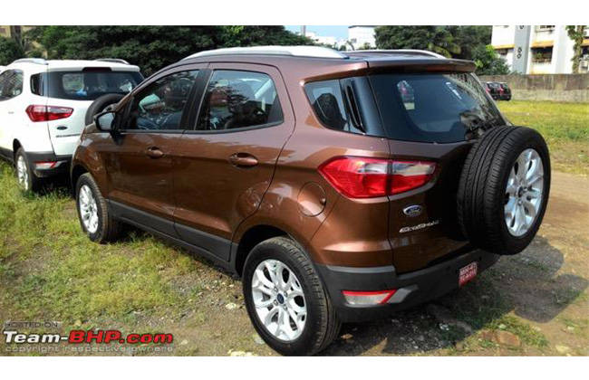 Ford EcoSport Update Side View