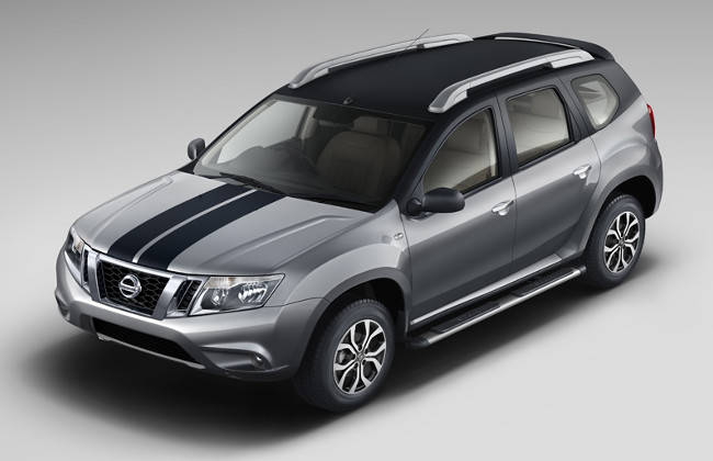 Nissan Terrano Anniversary Edition Launched; Contrasting roof and Head-Up Display on Board!