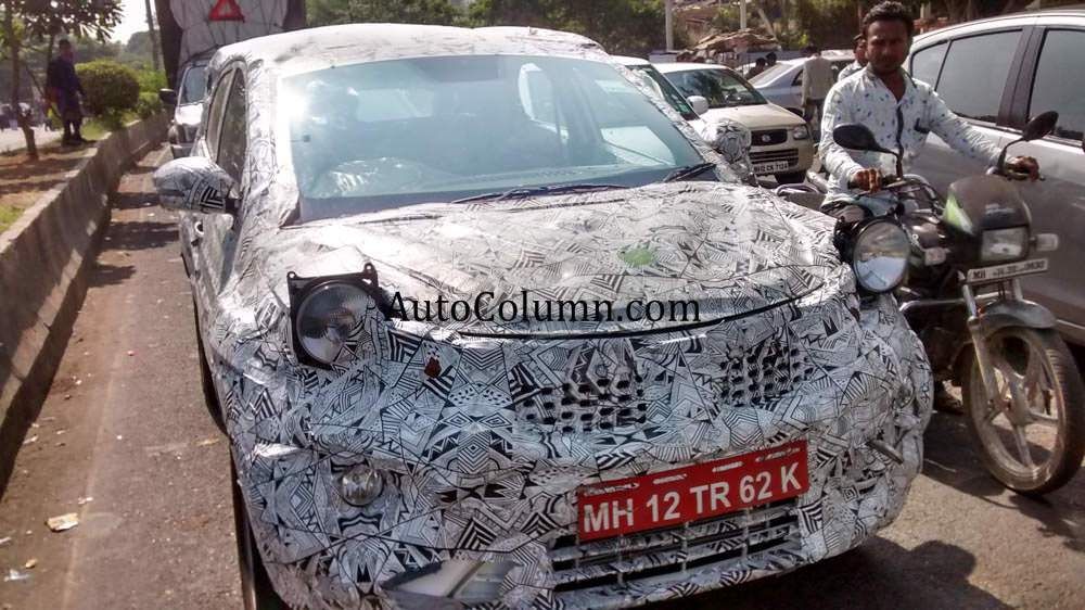 Tata Nexon Compact SUV Spied for the First Time!