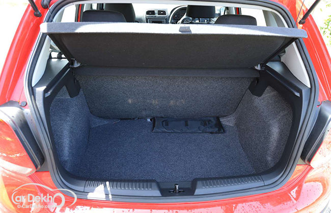 What is the boot space of Volkswagen CrossPolo? | CarDekho.com