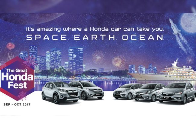 Honda festive offers