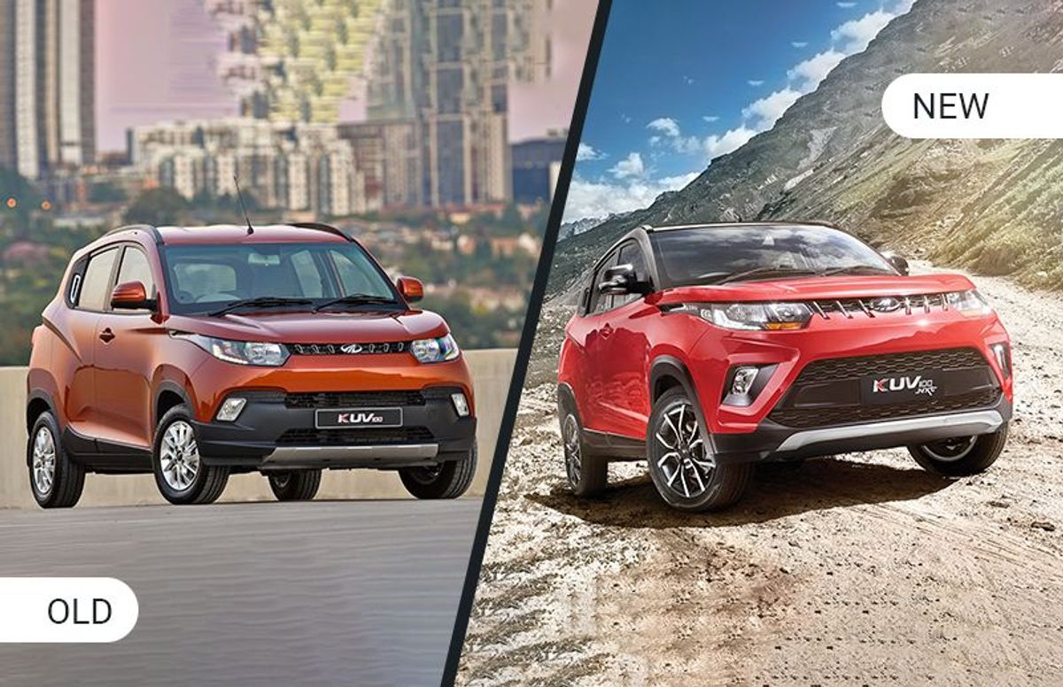 Mahindra KUV100: Old Vs New