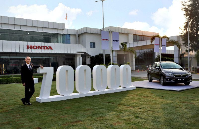 Honda City Clocks 7 Lakh Cumulative Sales In India