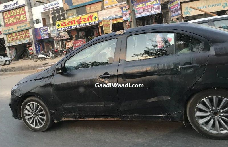 2018 Maruti Suzuki Ciaz Facelift Spotted Testing In India!