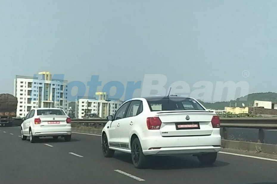 Volkswagen Ameo Special Edition Spotted